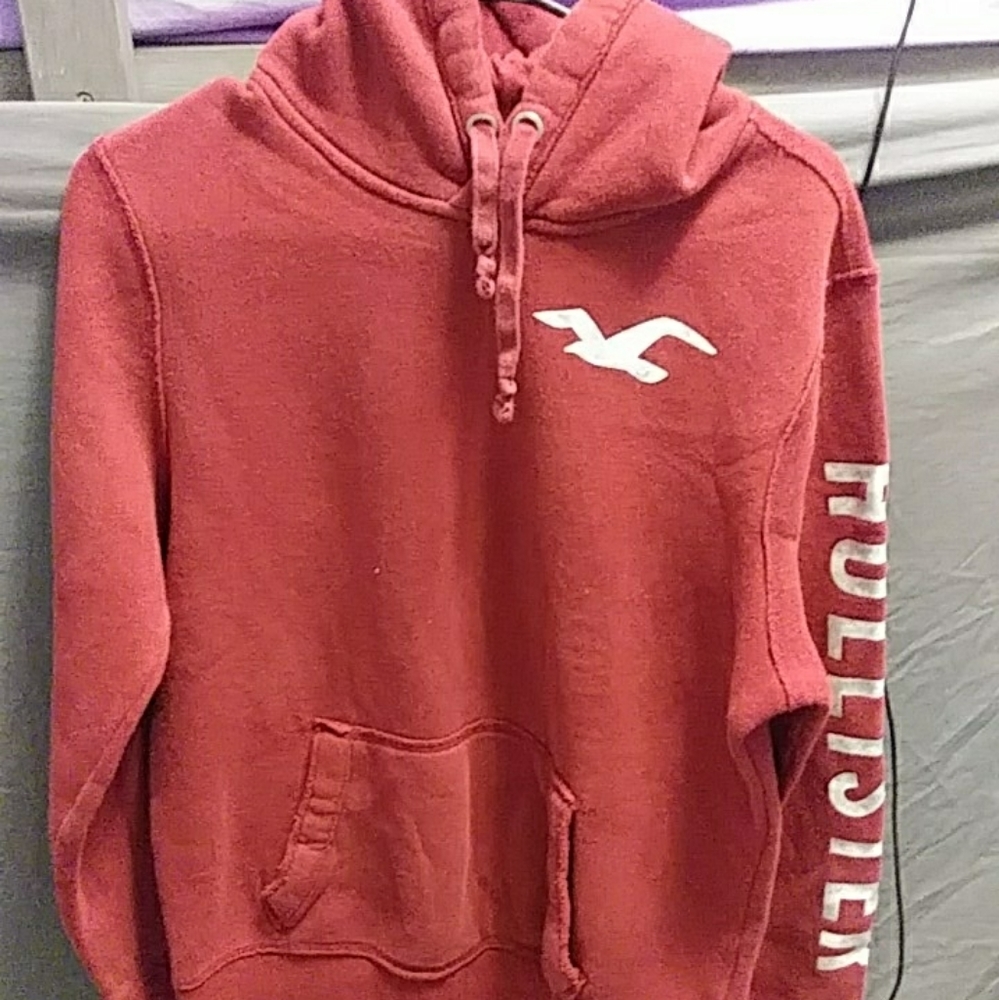Red Hollister Hoodie